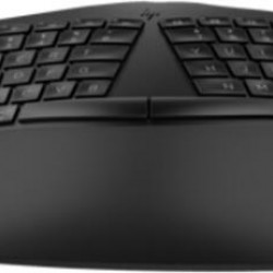 HP vezeték nélküli ergonomikus billentyűzet 965 - fekete (7E756AA#AKC)