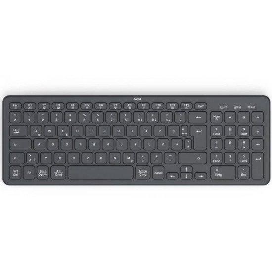 Hama 13173057 WK-300 vezeték nélküli fekete billentyűzet (13173057) Hama 13173057 WK-300 vezeték nélküli fekete billentyűzet (13173057)