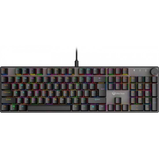 KEY-Meetion RGB USB fekete mechanikus billentyűzet HU (MT-MK0009PRO) KEY-Meetion RGB USB fekete mechanikus billentyűzet HU (MT-MK0009PRO)
