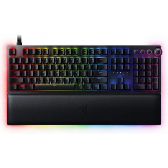 Razer Huntsman V2 UK fekete (purple switch) gamer billentyűzet (RZ03-03930900-R3W1) Razer Huntsman V2 UK fekete (purple switch) gamer billentyűzet (RZ03-03930900-R3W1)