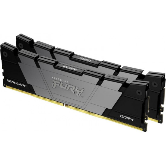 KINGSTON FURY Renegade 32GB 3600MHz CL16 DIMM (Kit of 2) 1Gx8 Black Memória DDR4 KINGSTON FURY Renegade 32GB 3600MHz CL16 DIMM (Kit of 2) 1Gx8 Black Memória DDR4