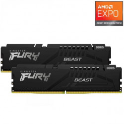 KINGSTON FURY Beast 16GB 6000MT/s CL30 DIMM (Kit of 2) Black EXPO Memória DDR5