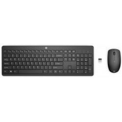 HP vezeték nélküli billentyűzet és optikai egér 235  - fekete (1Y4D0UT#AKC)