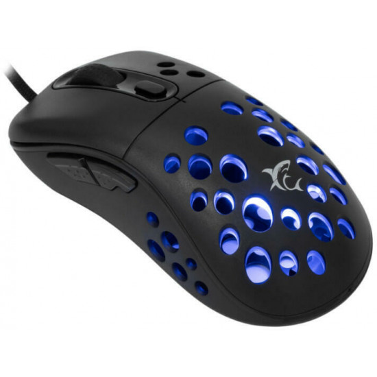 WHITE SHARK AZRAEL-B, GM-5013B gamer egér,6D, fekete, 7200 dpi, RGB (WS GM-5013B) WHITE SHARK AZRAEL-B, GM-5013B gamer egér,6D, fekete, 7200 dpi, RGB (WS GM-5013B)