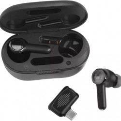 JBL Quantum True Wireless Bluetooth fekete zajszűrős gamer fülhallgató (JBLQUANTUMTWSBLK)