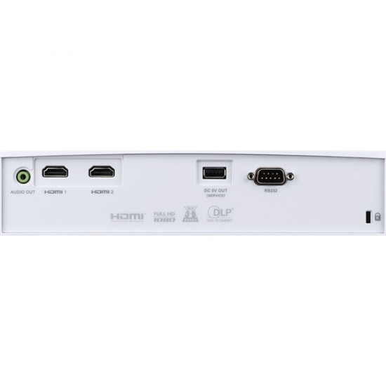ACER Vero DLP Projektor PD2528ic, FHD (1920x1080), 16:9, 3200Lm, 50000/1, HDMI, fehér ACER Vero DLP Projektor PD2528ic, FHD (1920x1080), 16:9, 3200Lm, 50000/1, HDMI, fehér