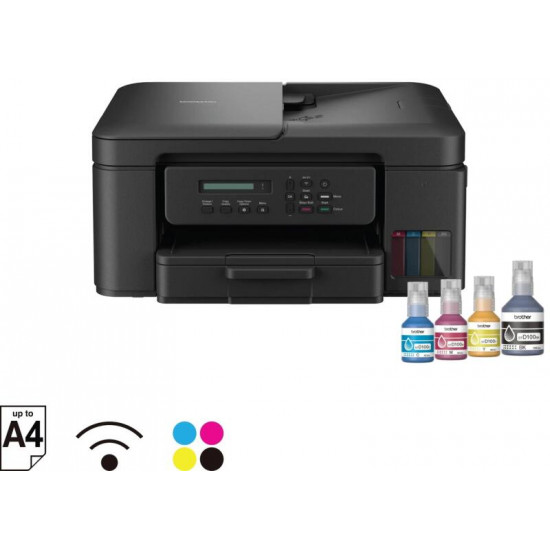BROTHER Tintasugaras MFP NY/M/S DCP-T730W, színes, 16 lap/perc, WiFi/USB, 6000x1200dpi, ADF, duplex, 128MB (DCPT730DWYJ1) BROTHER Tintasugaras MFP NY/M/S DCP-T730W, színes, 16 lap/perc, WiFi/USB, 6000x1200dpi, ADF, duplex, 128MB (DCPT730DWYJ1)