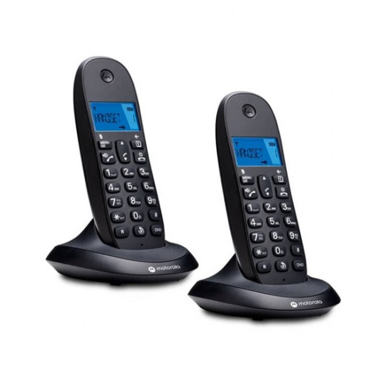 Motorola C1002CB+ fekete DECT telefon Motorola C1002CB+ fekete DECT telefon