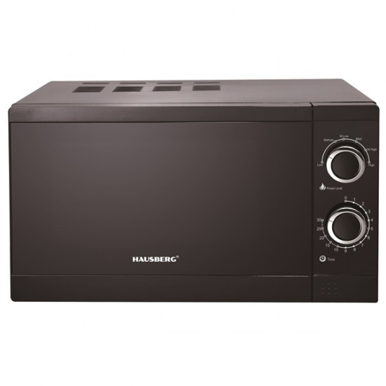 Hausberg HB-8005NG 700W, 20L ,fekete mikrohullámú sütő Hausberg HB-8005NG 700W, 20L ,fekete mikrohullámú sütő