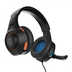 ARMOR3 SOUNDTAC Nintendo/PS/XBOX/PC/Mac Unvierzális Vezetékes Gamer Fejhallgató, Kék-Narancs