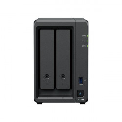 SYNOLOGY DS725+ AMD Ryzen R1600 2x2,6GHz, 4GB DDR4 ECC RAM, 1x1Gbps, 1x2,5Gbps 1xUSB3.2Gen1 -  NAS 2 fiókos