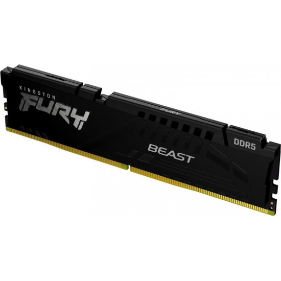 KINGSTON FURY Beast 32GB 6000MT/s CL36 DIMM Black Memória DDR5 KINGSTON FURY Beast 32GB 6000MT/s CL36 DIMM Black Memória DDR5
