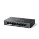 MERCUSYS MS108GP Switch 8x1000Mbps(7xPOE+), Fémházas Asztali MERCUSYS MS108GP Switch 8x1000Mbps(7xPOE+), Fémházas Asztali