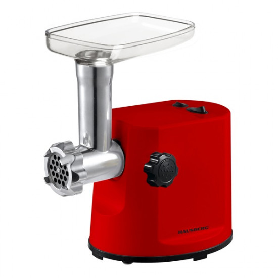 Hausberg HB-3415RS 1200W vörös, réz motor elektromos húsdaráló Hausberg HB-3415RS 1200W vörös, réz motor elektromos húsdaráló