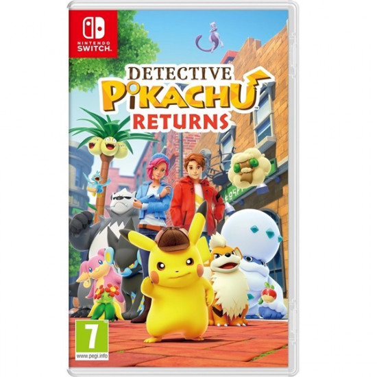 Detective Pikachu Returns Nintendo Switch játékszoftver Detective Pikachu Returns Nintendo Switch játékszoftver