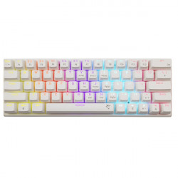 White Shark WAKIZASHI 2 GK-002221V2-W/BL-US US fehér mechanikus (blue switch) gamer billentyűzet