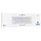 White Shark WAKIZASHI 2 GK-002221V2-W/BL-US US fehér mechanikus (blue switch) gamer billentyűzet White Shark WAKIZASHI 2 GK-002221V2-W/BL-US US fehér mechanikus (blue switch) gamer billentyűzet