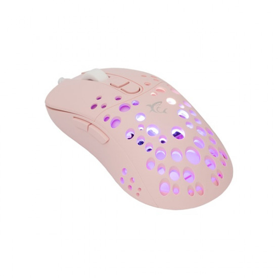 WHITE SHARK TRISTAN-P WS GM-9004P gamer egér 7D / 12000 dpi pink RGB WHITE SHARK TRISTAN-P WS GM-9004P gamer egér 7D / 12000 dpi pink RGB