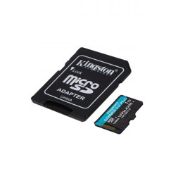 KINGSTON Canvas Go Plus 1TB MicroSDXC Gen4 200R A2 U3 V30 Memóriakártya + Adapter KINGSTON Canvas Go Plus 1TB MicroSDXC Gen4 200R A2 U3 V30 Memóriakártya + Adapter