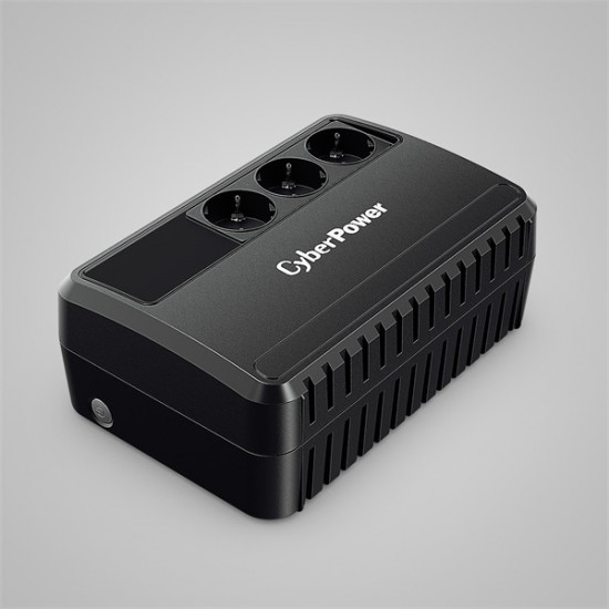 CYBERPOWER UPS BU650EG (3 Schuko) 650VA (360 W), 230V Power-Saving LINE-INTERAKTÍV szünetmentes elosztó, AVR CYBERPOWER UPS BU650EG (3 Schuko) 650VA (360 W), 230V Power-Saving LINE-INTERAKTÍV szünetmentes elosztó, AVR
