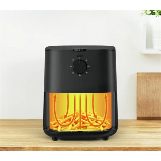 Tefal EY130815 Easy Fry Essential fekete 3,5 L forrólevegős sütő Tefal EY130815 Easy Fry Essential fekete 3,5 L forrólevegős sütő