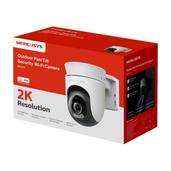 MERCUSYS MC510 Wireless Kamera Cloud kültéri éjjellátó 2K MERCUSYS MC510 Wireless Kamera Cloud kültéri éjjellátó 2K