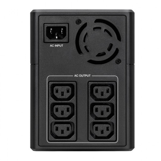 EATON UPS 5E1600UI, Gen2, USB IEC, 1600VA/900W, In: C14, Out: 6xC13, Line-interaktív szünetmentes, AVR, torony EATON UPS 5E1600UI, Gen2, USB IEC, 1600VA/900W, In: C14, Out: 6xC13, Line-interaktív szünetmentes, AVR, torony