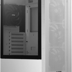 ADATA XPG Valor MESH, 4x120mm ventilátor, Tápegység nélkül, üvegfalú, fehér Ház Midi ATX