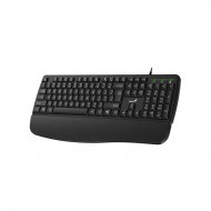 Genius KB-123 HUN fekete billentyűzet