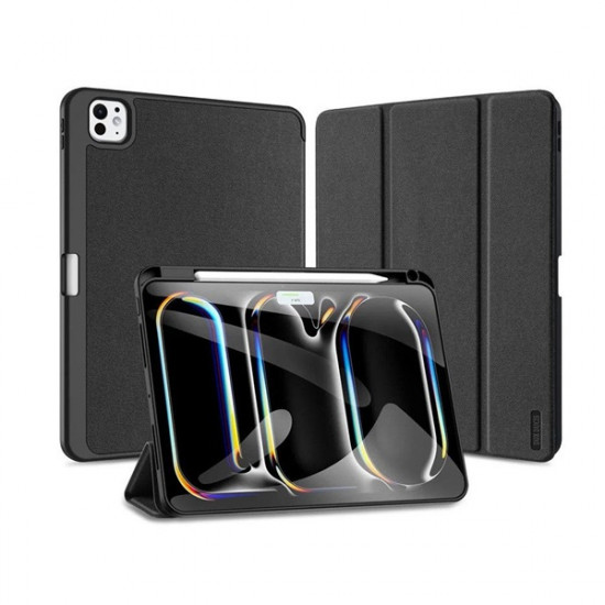 Dux Ducis DD006092 Apple iPad Pro 11 (2024) Domo Series fekete tablet tok (Smart Case Pen) Dux Ducis DD006092 Apple iPad Pro 11 (2024) Domo Series fekete tablet tok (Smart Case Pen)