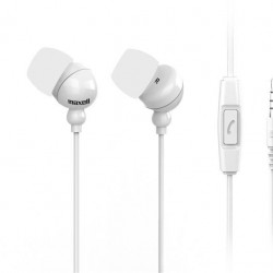 MAXELL Fülhallgató PLUGZ 3.5mm jack, Fehér (303438.00.CN)