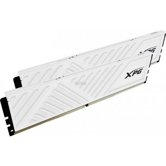 ADATA Memória DDR4 16GB 3200Mhz DIMM XPG XMP GAMMIX D35 (Kit of 2), White ADATA Memória DDR4 16GB 3200Mhz DIMM XPG XMP GAMMIX D35 (Kit of 2), White