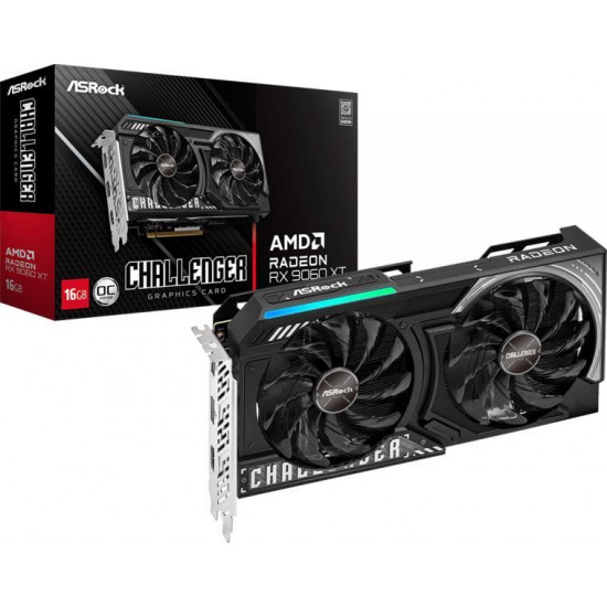 Asrock RX 9060 XT 16GD6 Challenger OC videokártya