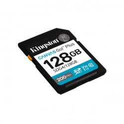 KINGSTON Canvas Go Plus 128GB SDXC Gen4 200R C10 UHS-I U3 V30 Memóriakártya KINGSTON Canvas Go Plus 128GB SDXC Gen4 200R C10 UHS-I U3 V30 Memóriakártya