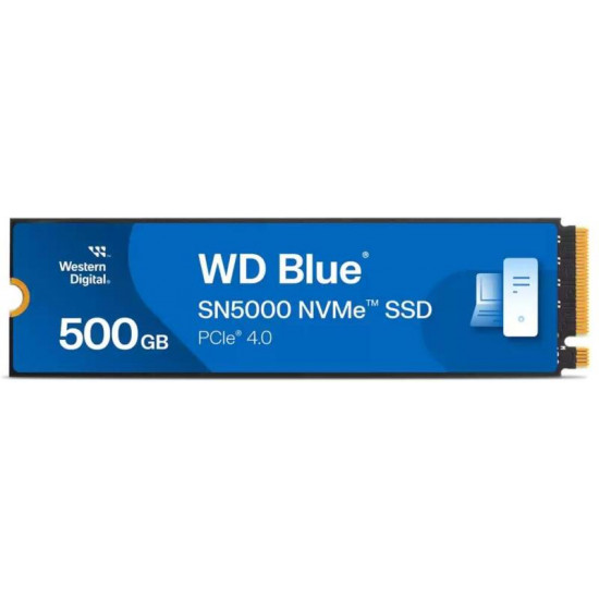 Western Digital Blue SN5000 500GB M.2 NVMe SSD Western Digital Blue SN5000 500GB M.2 NVMe SSD