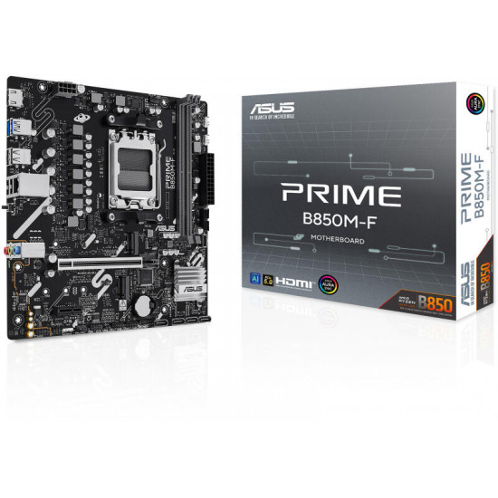 ASUS PRIME B850M-F AMD B850, mATX Alaplap AM5 ASUS PRIME B850M-F AMD B850, mATX Alaplap AM5
