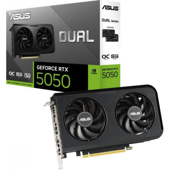 ASUS RTX 5050 8GB DDR6 OC Videokártya PCI-Ex16x nVIDIA ASUS RTX 5050 8GB DDR6 OC Videokártya PCI-Ex16x nVIDIA
