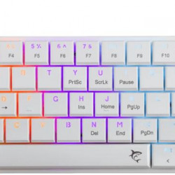White Shark GK-006211-W/R-US Nagamaki US fehér (red switch) gamer billentyűzet White Shark GK-006211-W/R-US Nagamaki US fehér (red switch) gamer billentyűzet