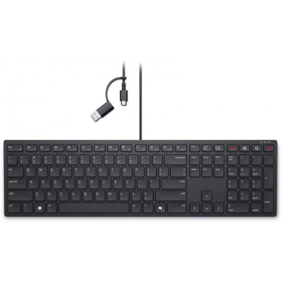 DELL Vezeték nélküli Billentyűzet -KB525C -Hungarian (QWERTZ)