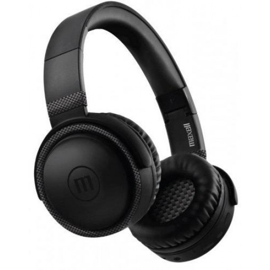 MAXELL Fejhallgató, BT-B52, headset, integrált mikrofon, Bluetooth & 3.5mm Jack, Fekete