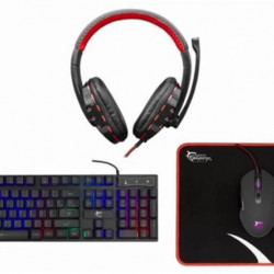 WHITE SHARK COMANCHE-3 gamer combo billetyűzet (magyar) + egér + fejhallgató + egérpad