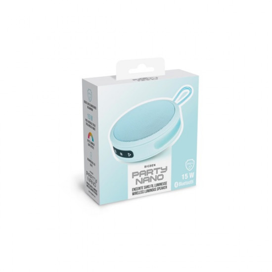 BigBen 2809238 Party Nano vezeték nélküli világító kék Bluetooth hangszóró BigBen 2809238 Party Nano vezeték nélküli világító kék Bluetooth hangszóró