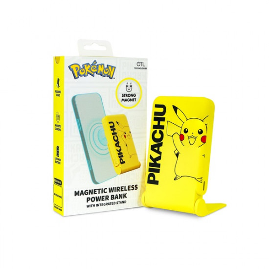 OTL PK1191 Pokémon Pikachu mágneses vezeték nélküli power bank OTL PK1191 Pokémon Pikachu mágneses vezeték nélküli power bank