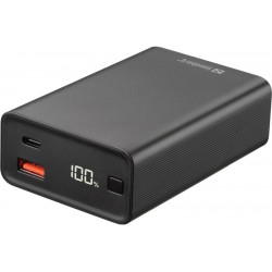 SANDBERG Hordozható akkumulátor, Travel powerbank 20000 PD65W