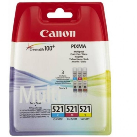 Canon Patron CLI-521 Multipack C/M/Y Canon Patron CLI-521 Multipack C/M/Y