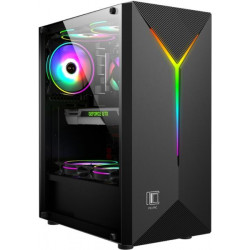 FCPC-CS059 RGB fekete számítógépház