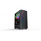 FCPC-R10 RGB fekete ház számítógépház