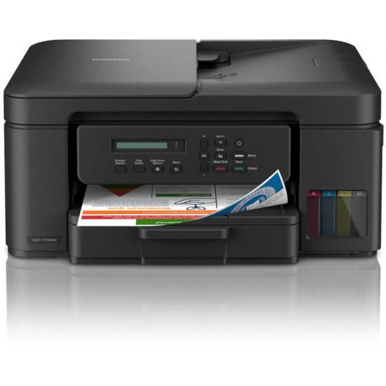 BROTHER Tintasugaras MFP NY/M/S DCP-T735W, színes, 16 lap/perc, WiFi/USB, 6000x1200dpi, ADF, duplex, 128MB BROTHER Tintasugaras MFP NY/M/S DCP-T735W, színes, 16 lap/perc, WiFi/USB, 6000x1200dpi, ADF, duplex, 128MB