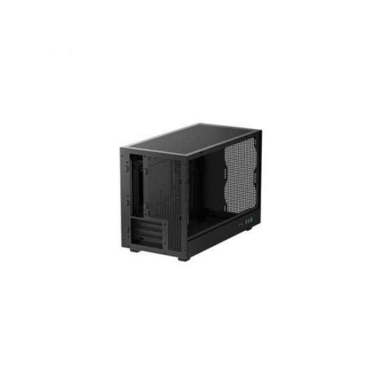 DEEPCOOL CH260, Tápegység nélkül, Fekete, Üvegfalú Ház Micro ATX DEEPCOOL CH260, Tápegység nélkül, Fekete, Üvegfalú Ház Micro ATX