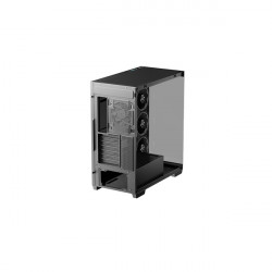 DEEPCOOL CG580 4F V2, Tápegység nélkül, Fekete, Üvegfalú Ház ATX